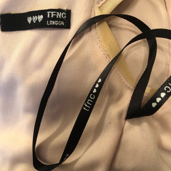 TFNC London Gold Sequin Dress Size 8 - Picture 9 of 11